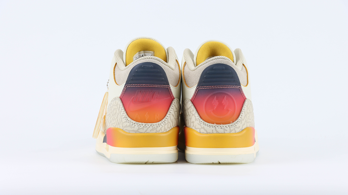 J. Balvin x Air Jordan 3 Retro MedelliCC81n Sunset Reps4 1
