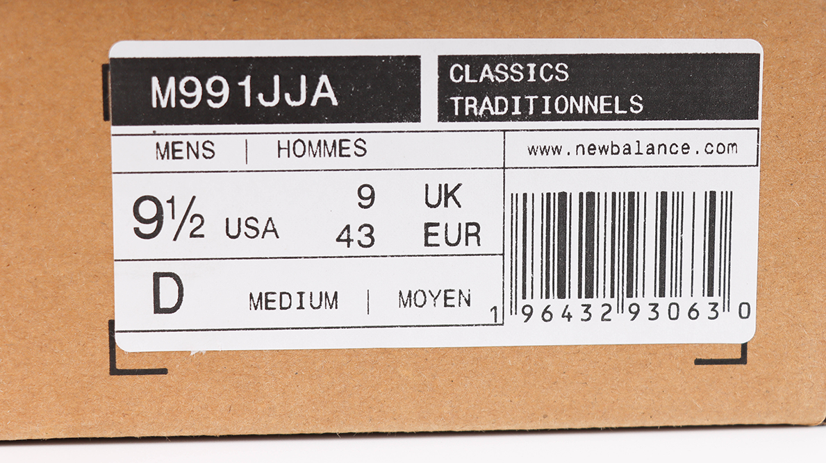 JJJJound x 991 Made in England Grey Reps9
