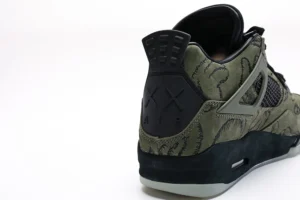 KAWS x Air Jordan 4 Retro Olive Black Reps5