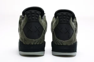KAWS x Air Jordan 4 Retro Olive Black Reps8
