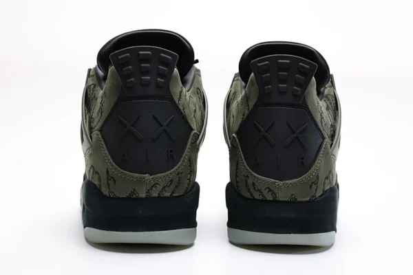 KAWS x Air Jordan 4 Retro Olive Black Reps8