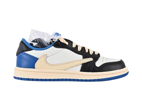 Kid Size Travis Scott Fragment Design Jordan 1s