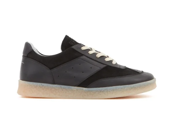 Margiela Lace up Low top Sneakers Black2 1