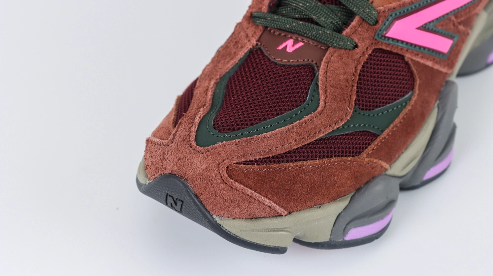 New Balance 9060 Burgundy Pink Reps 3