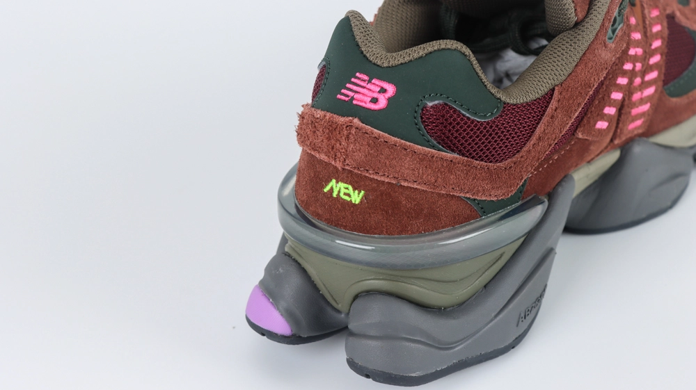 New Balance 9060 Burgundy Pink Reps 6