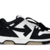 OFF WHITE Out Of Office OOO Low Tops White Black White