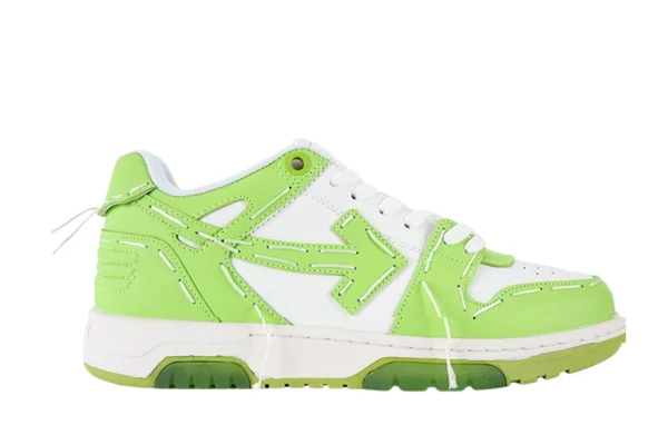 OFF WHITE Out Of Office Sartorial Stitching White Green 1