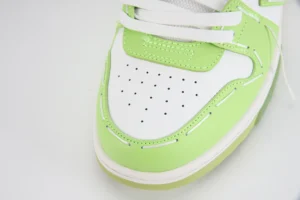 OFF WHITE Out Of Office Sartorial Stitching White Green00006