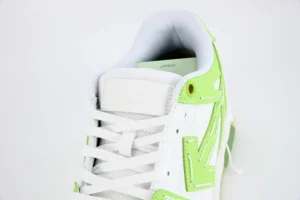 OFF WHITE Out Of Office Sartorial Stitching White Green00007