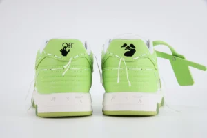OFF WHITE Out Of Office Sartorial Stitching White Green00008
