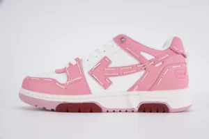 OFF WHITE Out Of Office Sartorial Stitching White PInk Replica00001