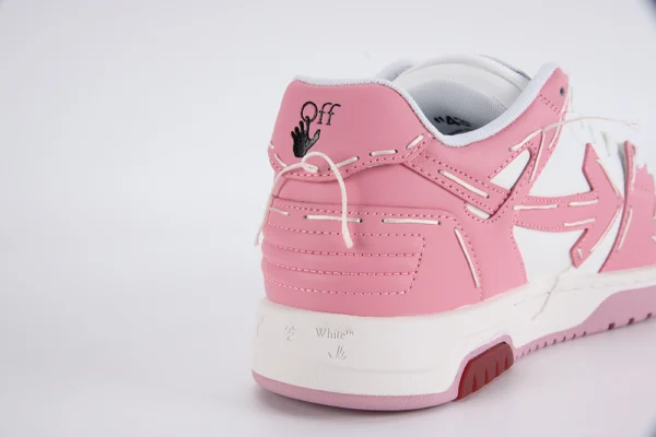 OFF WHITE Out Of Office Sartorial Stitching White PInk Replica00005