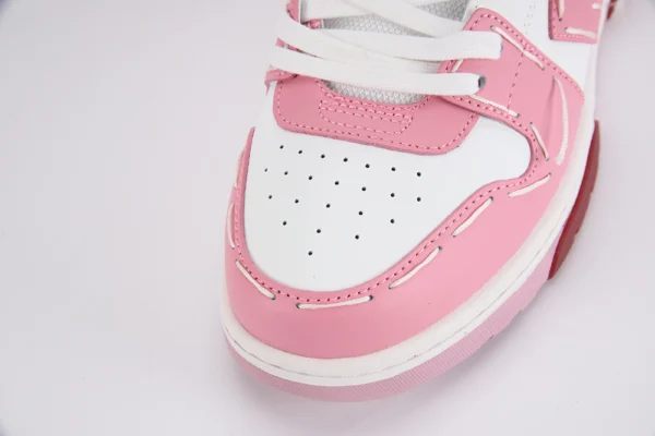 OFF WHITE Out Of Office Sartorial Stitching White PInk Replica00006