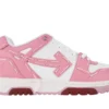OFF WHITE Out Of Office Sartorial Stitching white pink