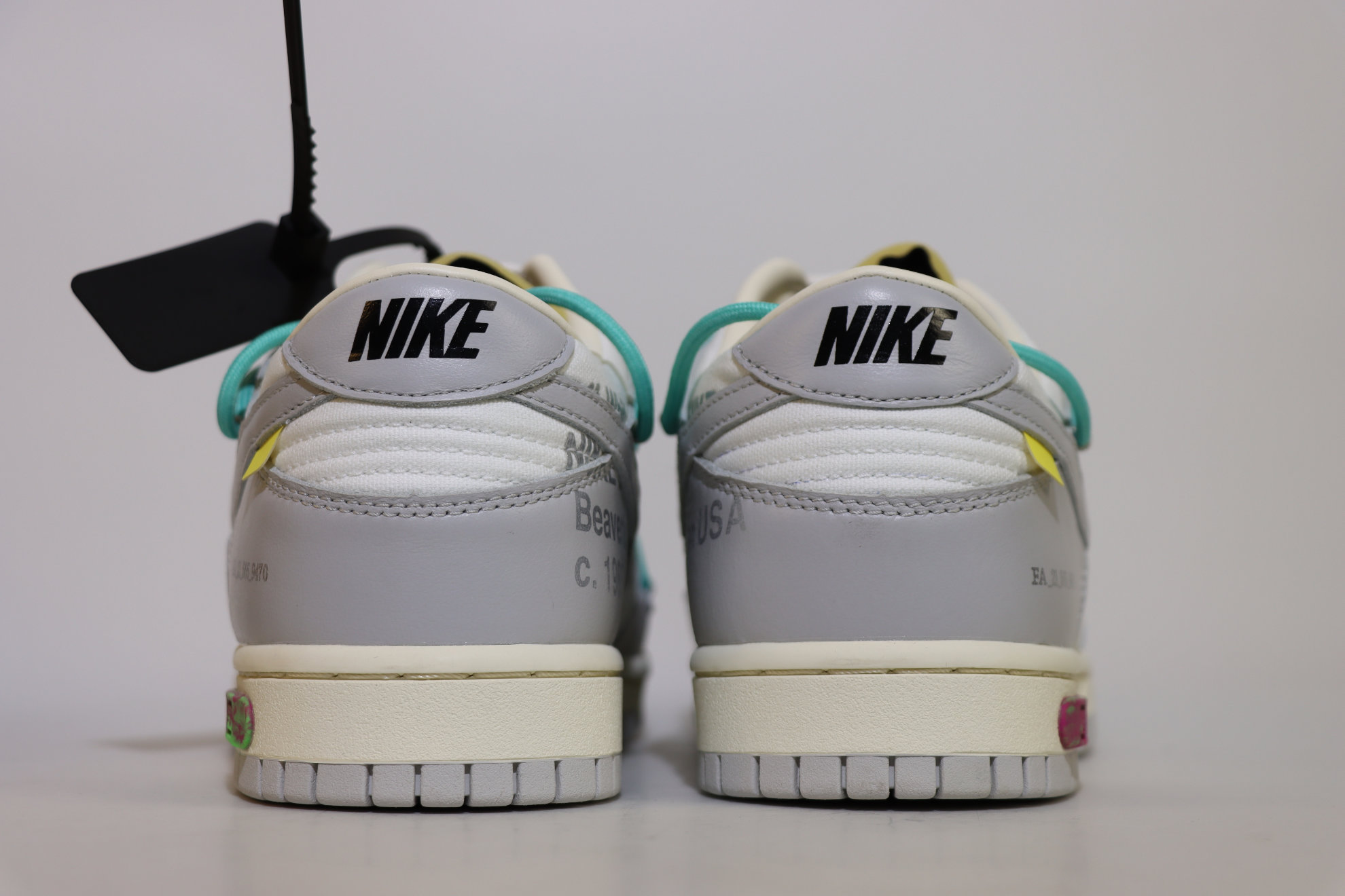 Off White Dunk Low Lot 04 of The 50 7