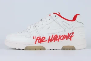 Off White Out of Office For Walking White Red Reps 1