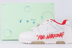 Off White Out of Office For Walking White Red Reps 11