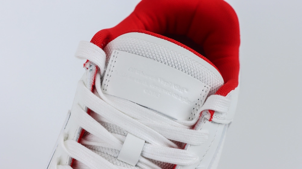 Off White Out of Office For Walking White Red Reps 4