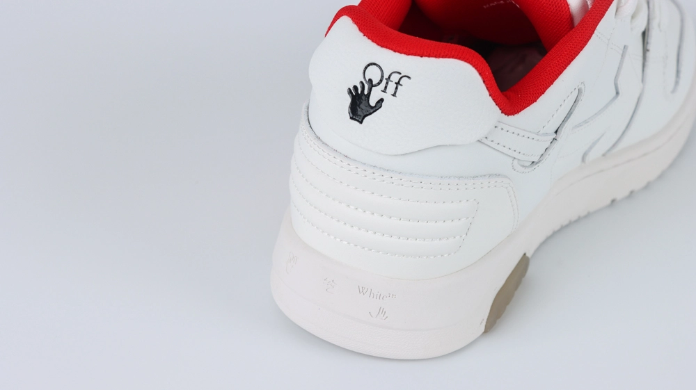 Off White Out of Office For Walking White Red Reps 5