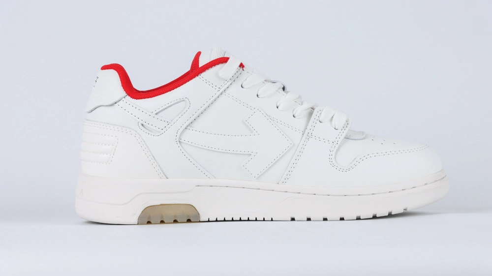 Off White Out of Office For Walking White Red Reps 6