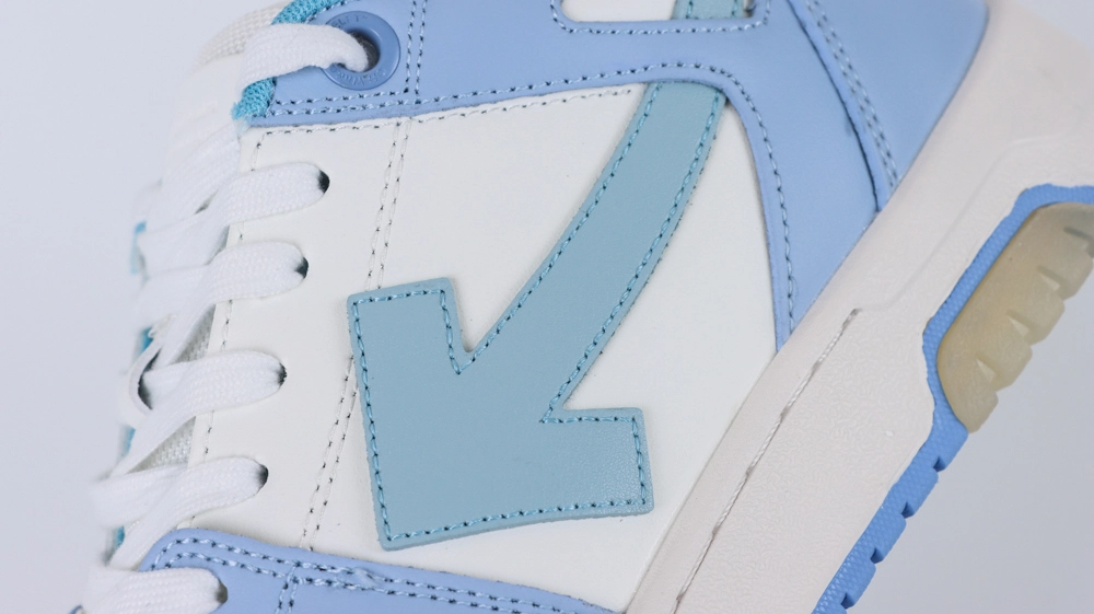 Off White Out of Office Low White Light Blue Replica 10