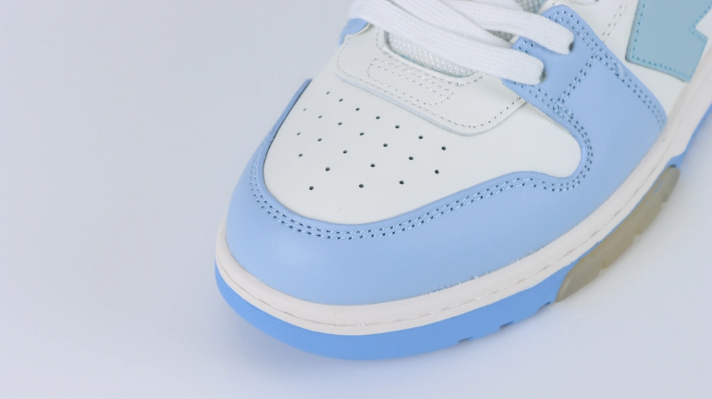 Off White Out of Office Low White Light Blue Replica 11