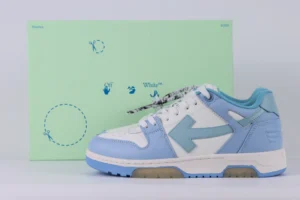 Off White Out of Office Low White Light Blue Replica 3