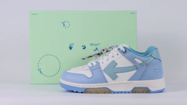 Off White Out of Office Low White Light Blue Replica 3