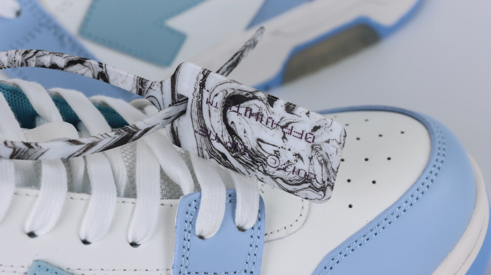 Off White Out of Office Low White Light Blue Replica 6