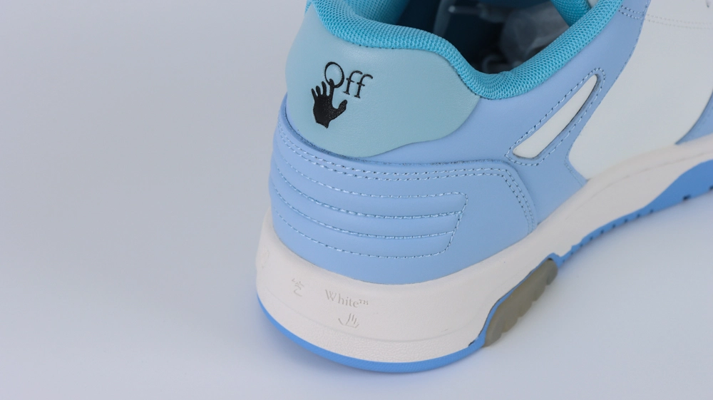 Off White Out of Office Low White Light Blue Replica 8