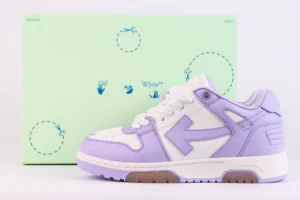 Off White Wmns Out of Office White Purple Reps10