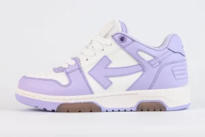 Off White Wmns Out of Office White Purple Reps12