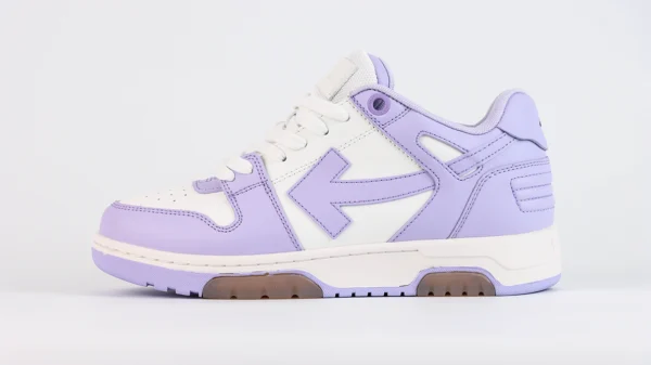 Off White Wmns Out of Office White Purple Reps12