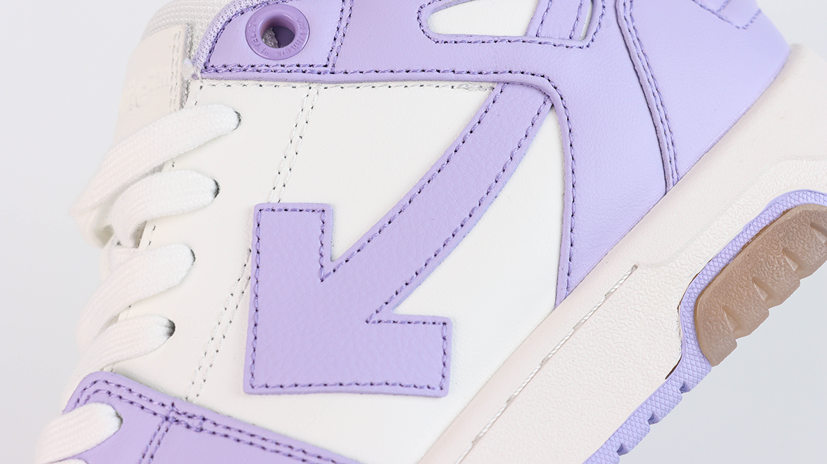Off White Wmns Out of Office White Purple Reps2