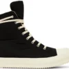 Rick Owens DRKSHDW Strobe Cotton Nylon High Black Milk
