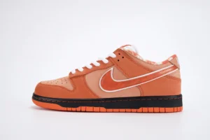 SB Dunk Low Concepts Orange Lobster Rep1