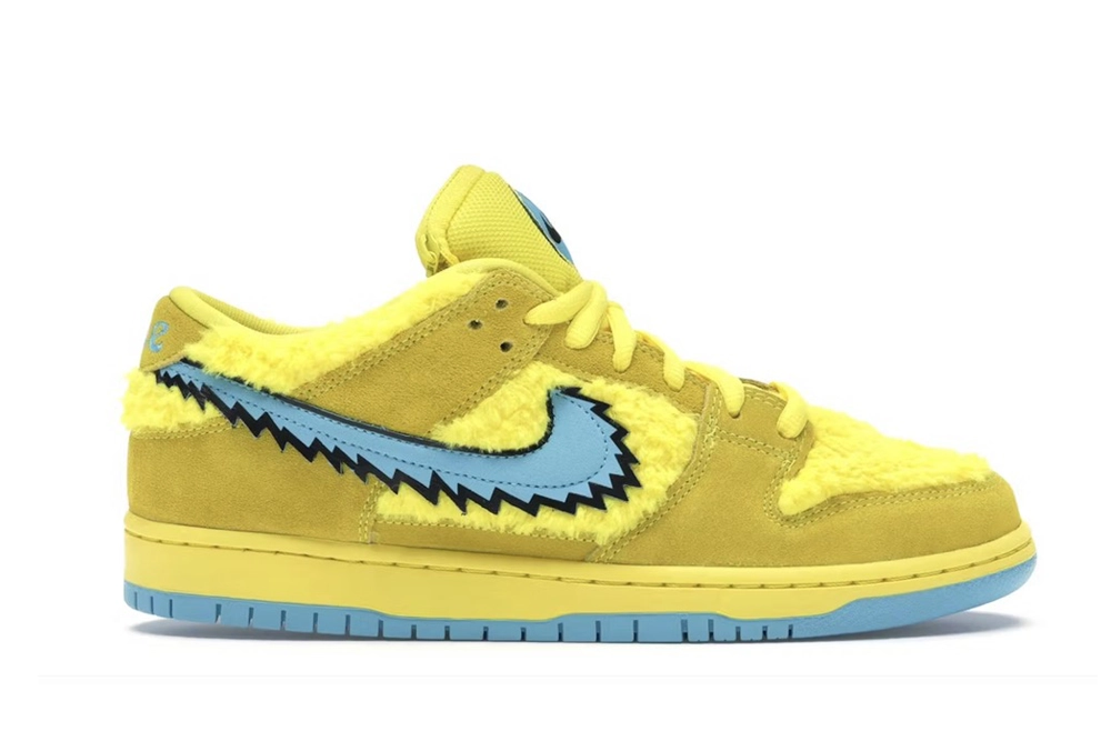 SB Dunk Low Grateful Dead Bears Opti Yellow