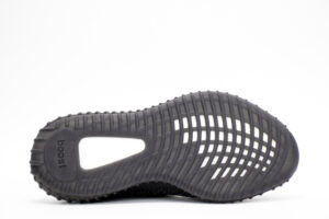 Yeezy 350 V2 Static All Black Reflective 6