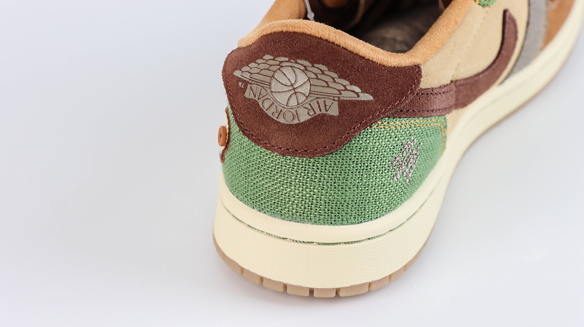 Zion Williamson x Air Jordan 1 Retro Low OG Voodoo Reps5