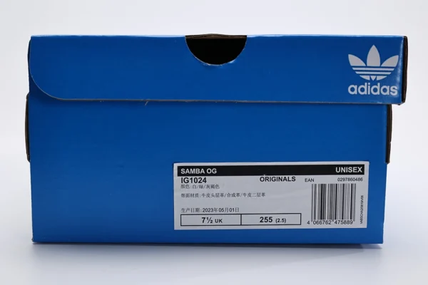 adidas Samba OG Footwear White Green10