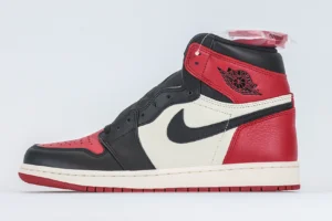 air jordan 1 bred toe quality reps 1 1