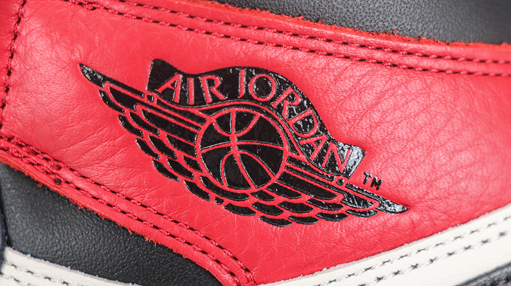 air jordan 1 bred toe quality reps 5