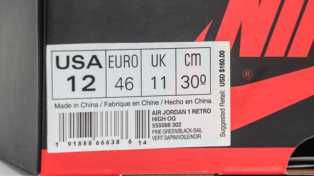 air jordan 1 pine green quality reps 10