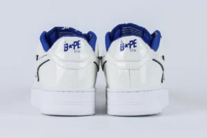 bapesta 8 m1 white navy reps 10