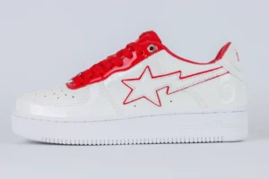 bapesta 8 m1 white red reps 11