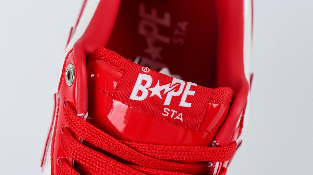 bapesta 8 m1 white red reps 9