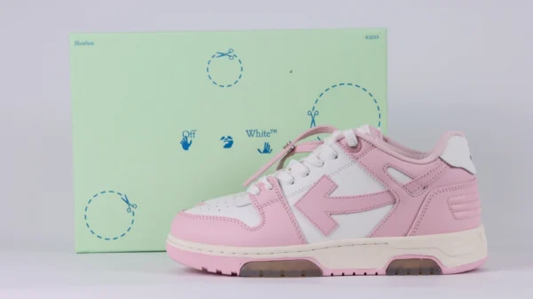 off white out of office pink white reps 12