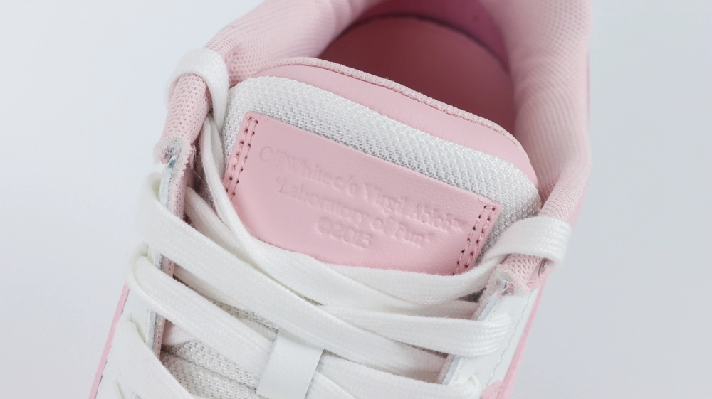 off white out of office pink white reps 5