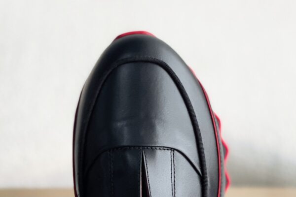 Chistian Loubouti Sharkyloub SP Spikes Sneakers Calf leather neoprene and spikes black 7