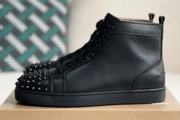 Christian Louboutin Lou Spikes High Top black 2